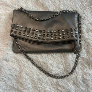 Unbranded Women's Silver and Grey Bag